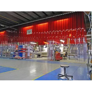 Rideau Lamelle PVC