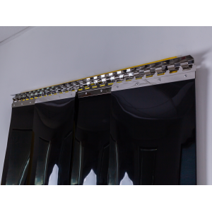 lanières PVC opaques noire