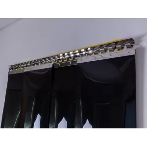 lanières PVC opaques noire