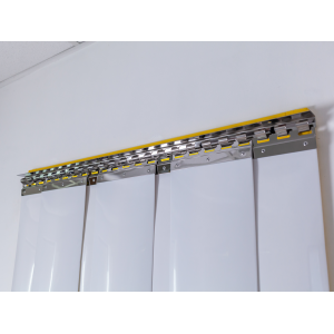 lanières PVC opaques blanche
