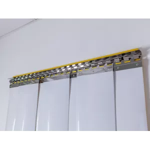 lanières PVC opaques blanche