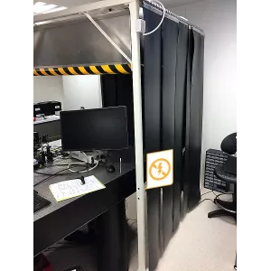 structure de rideau de confinement ATEX