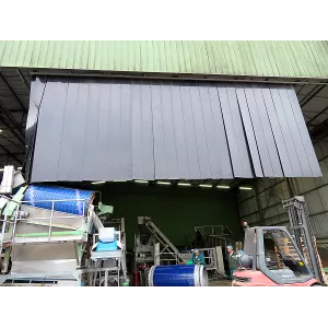 Rideau à lames PVC
