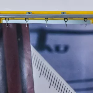 cloison souple PVC imprimée