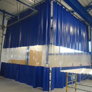 Bâche de protection atelier sur mesure