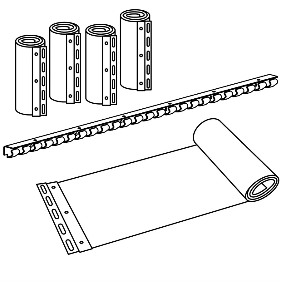 Kit porte à lanière