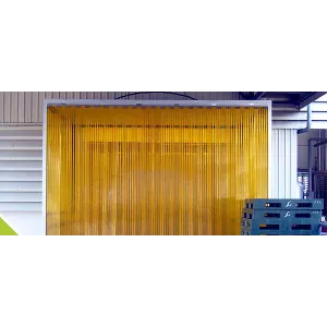 Bande pvc souple jaune