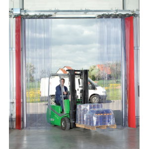 Porte PVC souple repliable accordéon