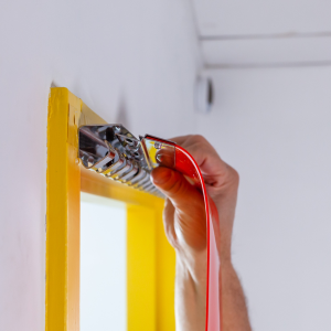 accrochage pour portes à lames