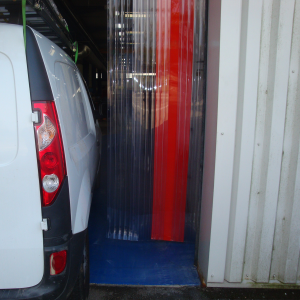 Pack sécurité pour porte à lanières