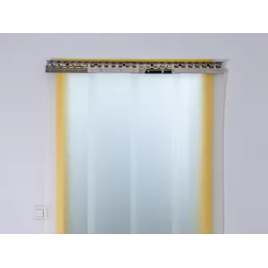 Porte à lanières translucide surface mate