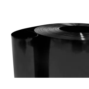 Rouleau de lanières pvc souple opaque noir