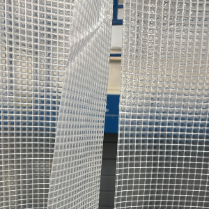 Lanière transparente et incolore avec armature de renfort haute résistance