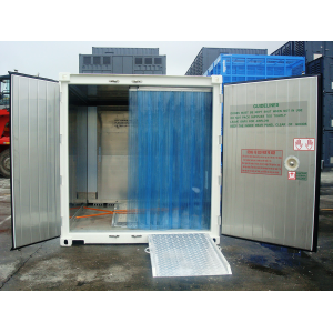 Porte à lanières de camion frigorifique ou container frigorifique
