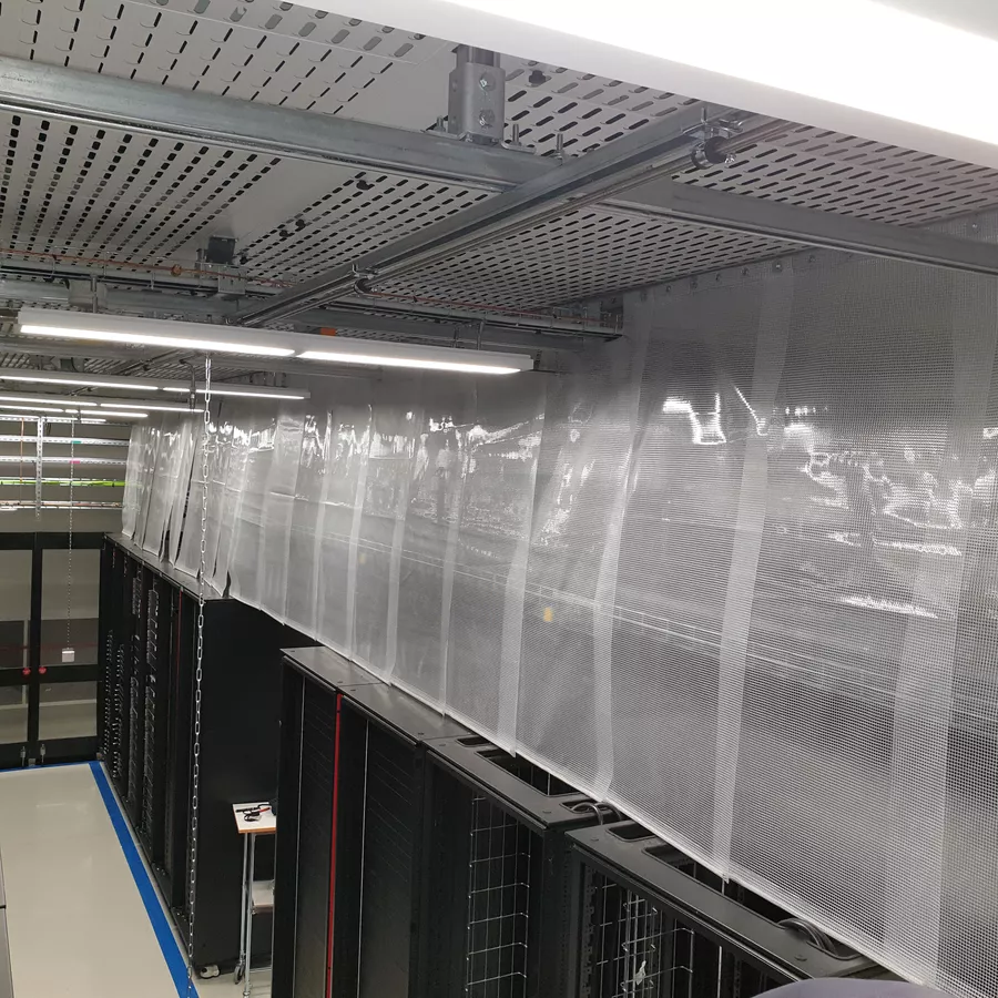 Lanière transparente et incolore avec armature de renfort haute résistance