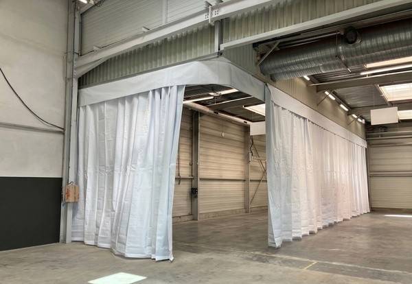 Cloison acoustique, bâche acoustique