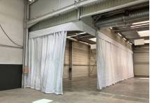 Cloison acoustique et bâche acoustique de protection